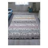 Merinos 18009-095 Gold Renkli Kareler Modern 170X250 cm Halı