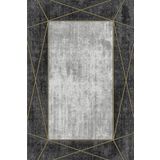 Merinos 34712 090 Rodin Gri Modern 180x250 cm Oval Salon Halısı