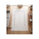 Merinos Arden Serisi %100 Akrilik Modern Salon Oturma Odası Halısı Dokuma Makine Halısı Krem Gri Pamuk Tabanlı 72484-62