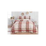 Merinos Comforter Çift Kişilik Yorgan Set Anna Yeşil