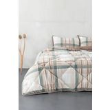 Merinos Comforter Tek Kişilik Yorgan Seti - Wera Yeşil (İÇ ELYAFI KREM YENİ ÜRÜN)