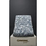 Merinos Elegance Çift Kişilik Battaniye - İndigo Mavi