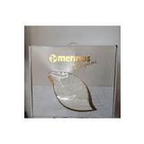 Merinos Elegance Çift Kişilik Battaniye Yaprak Desenli - Kemik