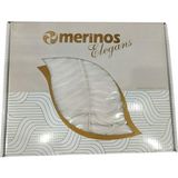 Merinos Elegance Tek Kişilik Battaniye - Taş - 160 x 220 cm