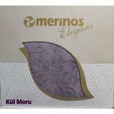 Merinos Elegans Çift Kişilik Battaniye 220X240 - 220 x 240 cm - Mor