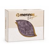 Merinos Elegans Kalın Embos Tek Kişilik Kutulu Battaniye (160x220) - Kül Moru
