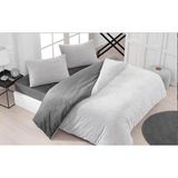 Merinos Eternity Fitilli Çift Kişilik Fitilli Nevresim Takımı 4 Parça - 200 x 220 cm - Gri