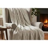Merinos Fiona Stonecube Soft Battaniye 200x220 Bej Bej