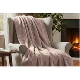 Merinos Fiona Stonecube Soft Battaniye 200X220 Pudra - 200 x 220 cm