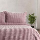 Merinos Modern Line Çift Kişilik Yatak Örtüsü Takımı - 220 x 240 cm - Pembe