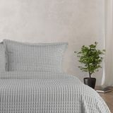Merinos Modern Line Gri Çift Kişilik Yatak Örtüsü Takımı - 220 x 240 cm