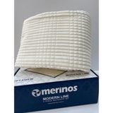 Merinos Modern Line Kemik 150x200 cm Krem 2 Parça Battaniye Seti