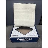 Merinos Modernline Tek Kişilik Yatak Örtüsü - 160 x 220 cm - Ekru