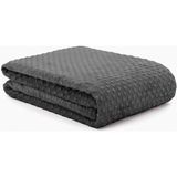 Merinos Pearl Çift Kişilik Tomurcuk Battaniye Antrasit 200*220 - 200 x 220 cm