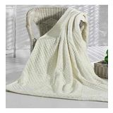 Merinos Pearl Tomurcuk Kemik 200x240 Çift Kişilik Battaniye