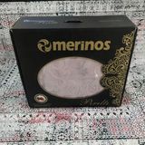 Merinos Pırıltı Embos Battaniye Çift Kişilk - 220 x 240 cm - Eflatun