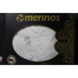 Merinos Pırıltı Embos Çift Kişilik Battaniye Duman - Gri - 220 x 240 cm