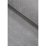 Merinos Soft Nest Anadolu Gri Kaymaz Tabanlı Kesme Kabartmalı 80x275 cm Salon Halısı