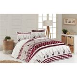 Merinos Tek Kişilik Comforter Yorgan Set Deer - 160 x 230 cm - Beyaz-Renkli
