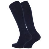 Meristanbul Uçuş & Seyahat Çorabı – Unisex Diz Altı Kompresyon Çorabı – Varis ve Dolaşım Desteği – Tekli – 35-38/39-42/43-46 (Lacivert, 35-38)