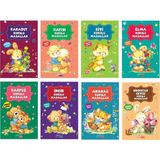 Merkez Kitabevi Kokulu Masallar Seti 8 Kitap (Hindistan + Elma + Ananas + Incir + Karpuz + Kivi + Kayısı + Karadut) - Standart