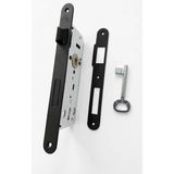Merkezoğlu Ticaret Siyah Sessiz İç Mekan Oda Kapı Kilidi - (40x23 mm)