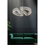 Merkür Kristal Taşlı Gold Avize -Yatak Odası - Hol - Salon