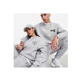 Merkür Store Kadın Erkek Kapüşonlu Şardonlu Kanguru Cep Sweatshirt Sevgili Kombini