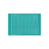 Merla Metal ve Aksesuar 27x37 Krom Kaplama Kalın Tel Izgara / Fırın Mangal Izgarası