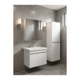 MERLİN MOBİLYA ALNİTAK 3'LÜ BANYO DOLABI TAKIMI-65'lik Hilton Lavabo