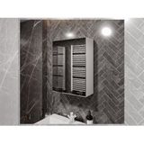 Merlin Mobilya Taye Tam Aynalı Banyo Dolabı Beyaz