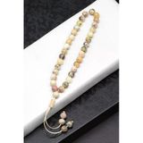 Merlinite Opal Doğal Taş Bileklik Tesbih 6 Mm Küre Kesim Tsb-0521