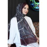 Mermer Desen Bordo Soft Pamuk Şal Çok Renkli 54 - 0,6 x 19 x 29 cm - 00 Beyaz