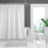 Mermer Desenli Banyo Perdesi 180x200 Duş Perdesi Tek Kanat Çok Renkli