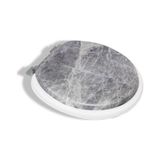 Mermer Desenli Süngerli Klozet Kapağı