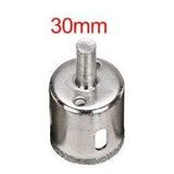 Mermer Granit Fayans Cam Yuvarlak Delme Panç Elmas Uçlu Yuvarlak Açma Karot 30 32 35 38 mm (30mm)