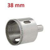 Mermer Granit Fayans Cam Yuvarlak Delme Panç Elmas Uçlu Yuvarlak Açma Karot 30 32 35 38 mm (38mm)