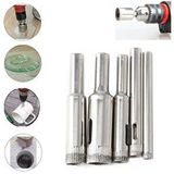 Mermer Granit Fayans Cam Yuvarlak Delme Pancı 3 4 5 6 8mm Elmas Uç delik açma Matkap Karot 5 Parça