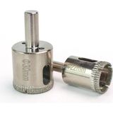 Mermer Granit Fayans Porselen Cam 22MM 30MM Yuvarlak Delme Pancı Elmas Uçlu Delik Açma Karot Ucu 2li - Standart - Çok Renkli