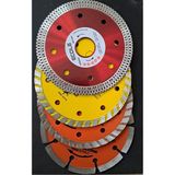 Mermer Granit Seramik Beton Taş Disk Seti 115MM Kesme Daire Disk Bıçak Takımı 4 Parça - Altın