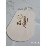 Mermer Mutfak Ahşap Fırın Küreği Pizza Küreği 19X40Cm Kavak