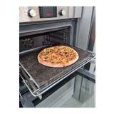 MERMER MUTFAK Doğal Bazalt Fırın Taşı - (30X40CM) - Pizza Taşı, Ekmek Taşı, Mangal Taşı