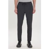 Mero Life Erkek Antrasit Slim Fit Rahat Kesim Beli Bağlamalı Yan Cepli Likralı Jogger Pantolon
