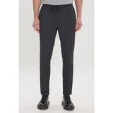 Mero Life Erkek Gri Slim Fit Rahat Kesim Beli Bağlamalı Yan Cepli Likralı Jogger Pantolon
