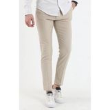 Mero Life Erkek Krem Italyan Kesim Slim Fit Kaliteli Esnek Likralı Bilek Boy Kumaş Pantolon - 31
