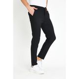 Mero Life Erkek Siyah Italyan Kesim Slimfit Kumaş Pantolon - 34