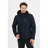 Mero Life Erkek Su ve Rüzgar Geçirmez Softshell Mont - Lacivert
