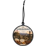 Meröka Kahramanmaraş Şehri Tasarımlı Oto Kokusu,araba Kokusu,oto Aksesuarı ve Dikiz Ayna Süsü