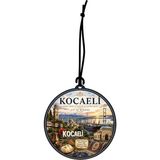 Meröka Kocaeli Şehri Tasarımlı Oto Kokusu,araba Kokusu,oto Aksesuarı ve Dikiz Ayna Süsü
