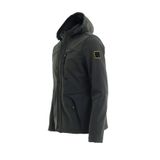 MeroLife Mero Life Erkek Haki Kapüşonlu Outdoor Su Ve Rüzgar Geçirmez Softshell Spor Mont XL Mero-452NM